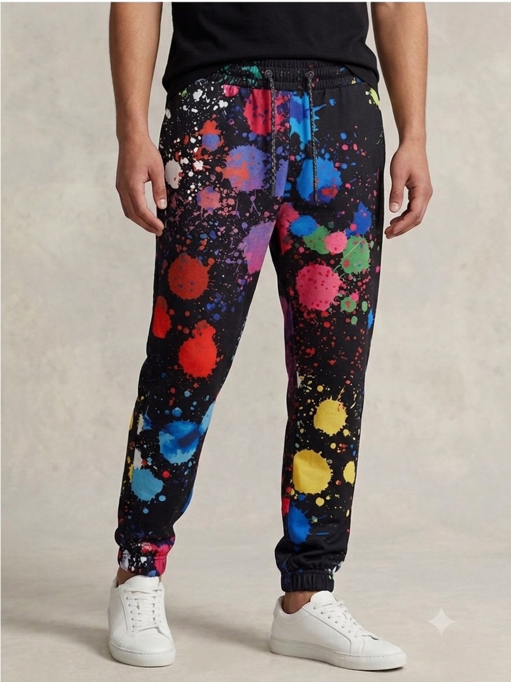 Vintage Fresh Prints of Belair Paint-Splash Jogger Pants
